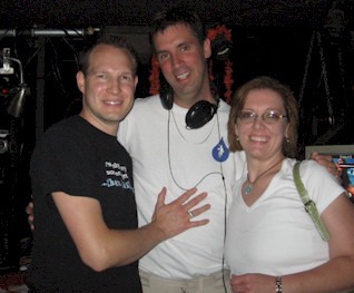 In the DJ Booth at Trikkx (I am in the Center), June 30, 2006