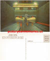 Harbor Tunnel at Night, Entrance at Southern Portal, Baltimore MD Postcard Image
