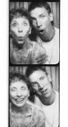 Mom & Chris in Asbury Park Photo Booth, 2008